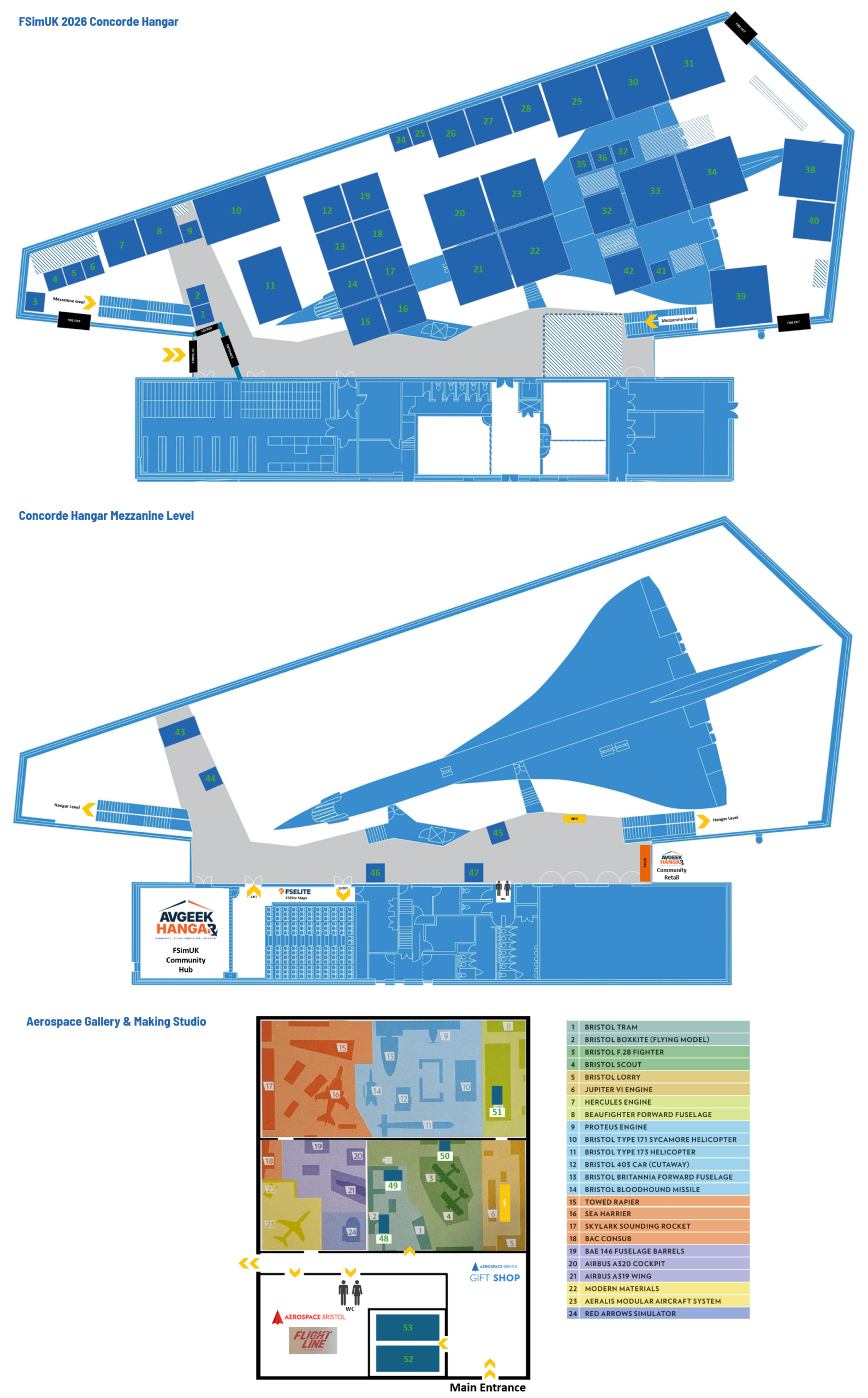 FSimUK 2026 Floorplan