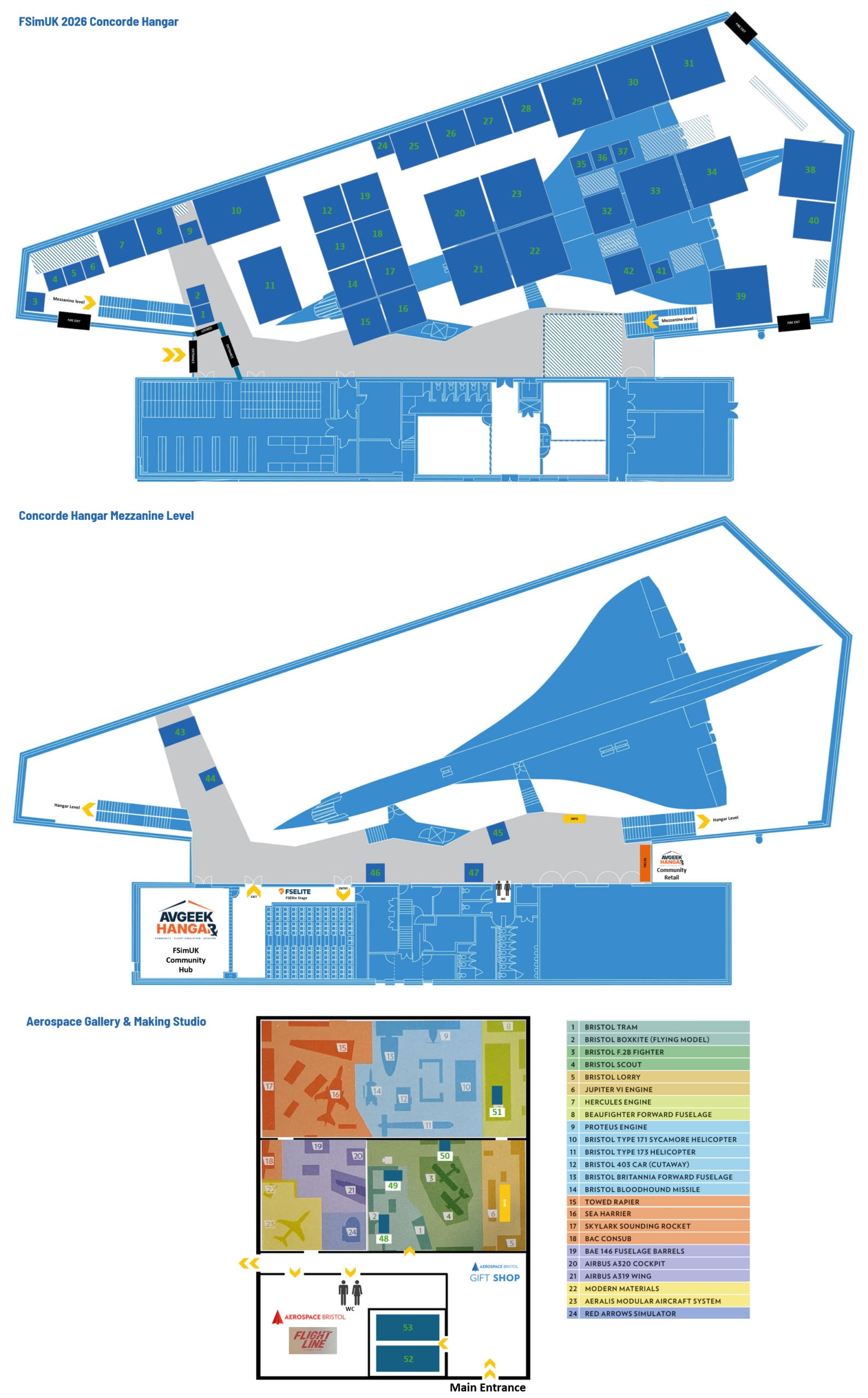 FSimUK 2026 Floorplan